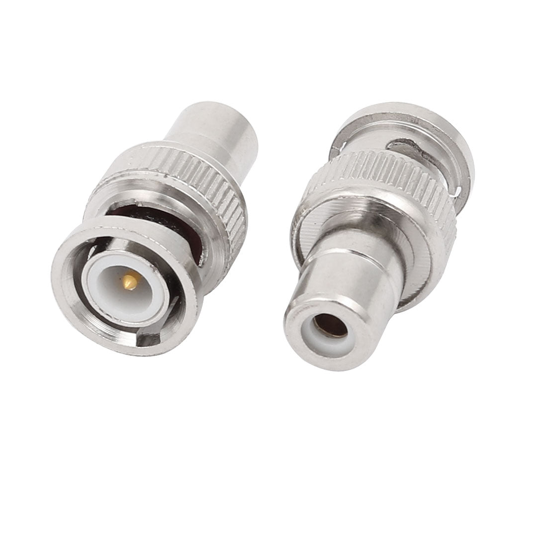 uxcell Uxcell 12 Pcs BNC Male to RCA Female Jack Audio Video Coax Cable Straight Connector