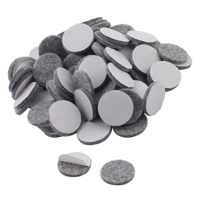 Harfington Uxcell Household Self Stick Protectiong Table Cabinet Furniture Felt Pads Gray 25mm 100pcs