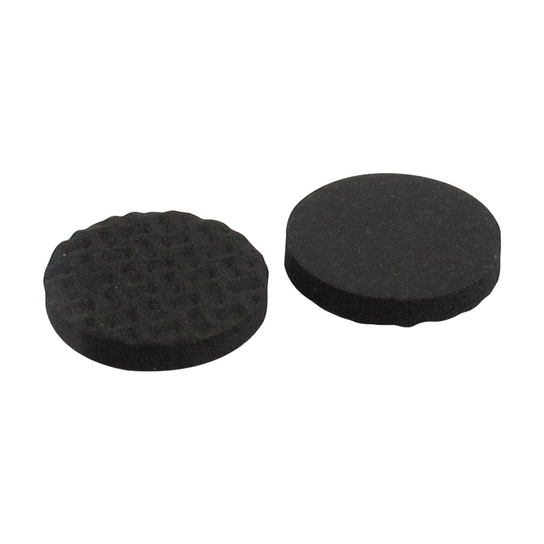 uxcell Uxcell Household Round EVA Antislip Self Stick Chair Furniture Foot Pads Mats Black 22mm Dia 27pcs