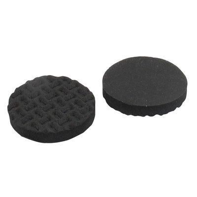 Harfington Uxcell Household Round EVA Antislip Self Stick Chair Furniture Foot Pads Mats Black 22mm Dia 108pcs