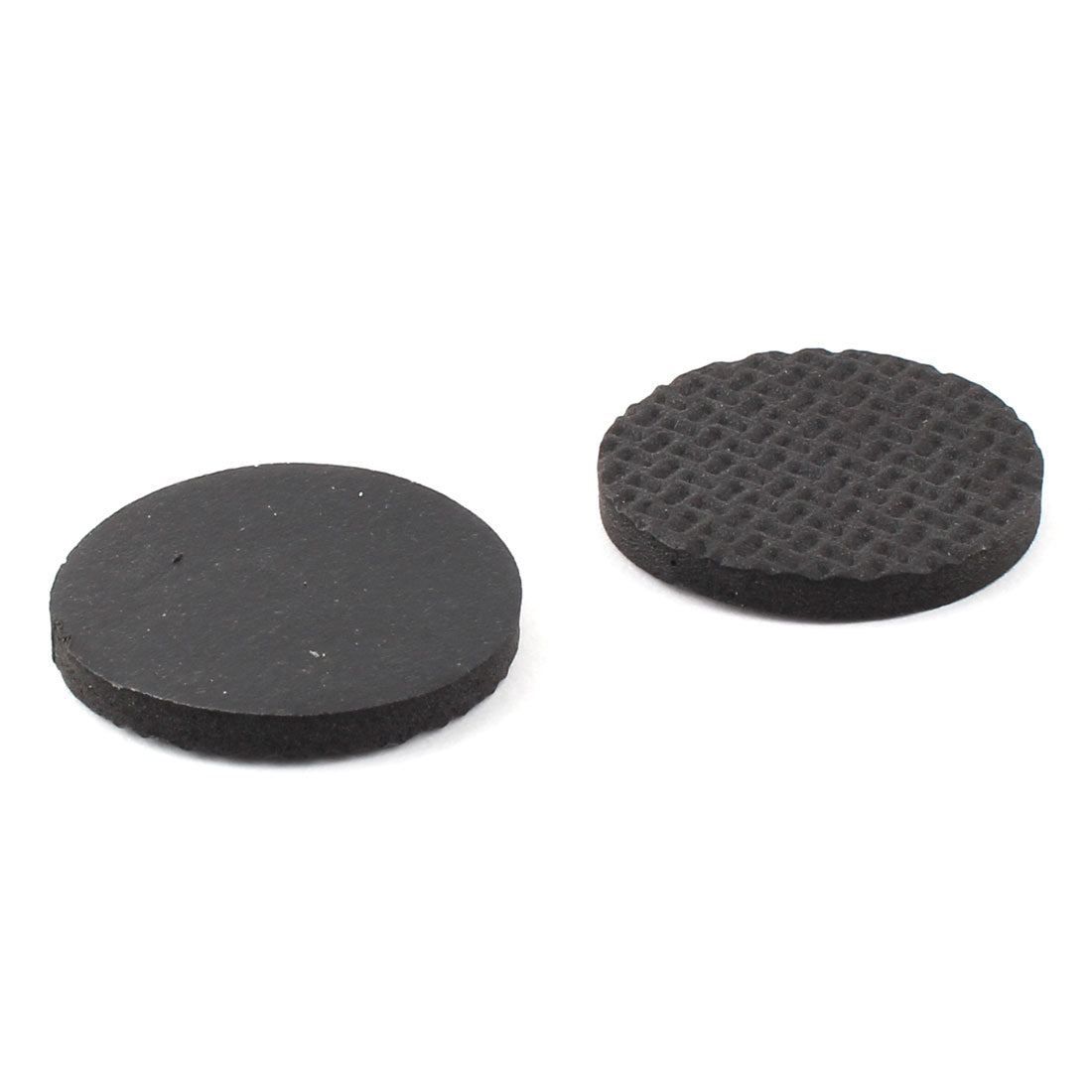 uxcell Uxcell Office Round EVA Anti Slip Self Adhesive Furniture Foot Pads Cushions Black 38mm Dia 32pcs