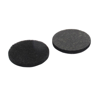 Harfington Uxcell Cabinet Chair Desk Legs Surface Protection Furniture Felt Pads Cushions Black 22mm Diameter 108pcs