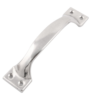 Harfington Uxcell Cabinet Door Cupboard Chest Drawer 14.4cm Long Pull Handle Knob Silver Tone 5 PCS