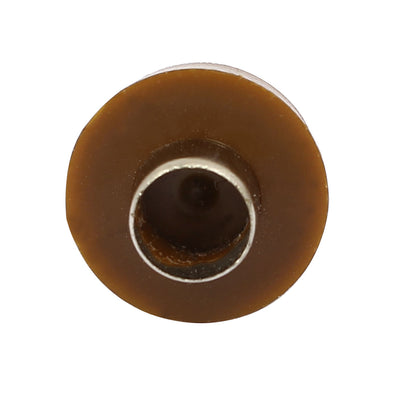 Harfington Uxcell 18mmx16mm Round Shaped Soft Touch Nail-on Felt Pad Floor Protector 10pcs