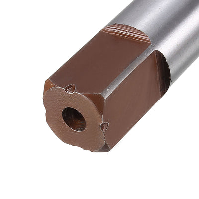 Harfington 15mm Cutting Dia 6 Flutes Straight Shank Tool Steel Hand Reamer 160mm Long