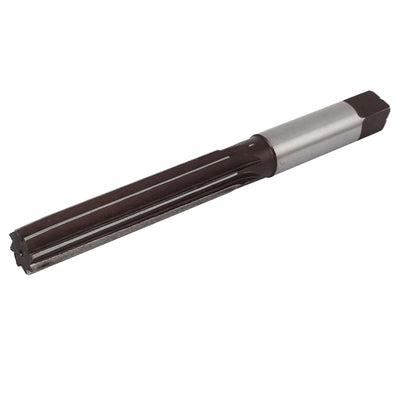 uxcell Uxcell 20mm Cutting Dia 8 Flutes Straight Shank Tool Steel Hand Reamer 195mm Long