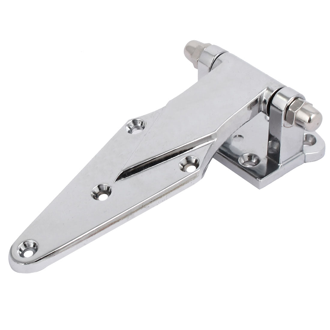 uxcell Uxcell Roaster Freezer Metal Door Hinge  Silver Tone 180mm Length