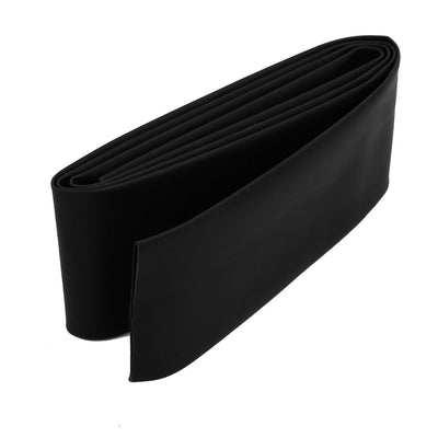 Harfington 30mm Dia 2:1 Ratio Heat Shrink Tube Wire Wrap Cable Sleeve Tubing 1M Length Black