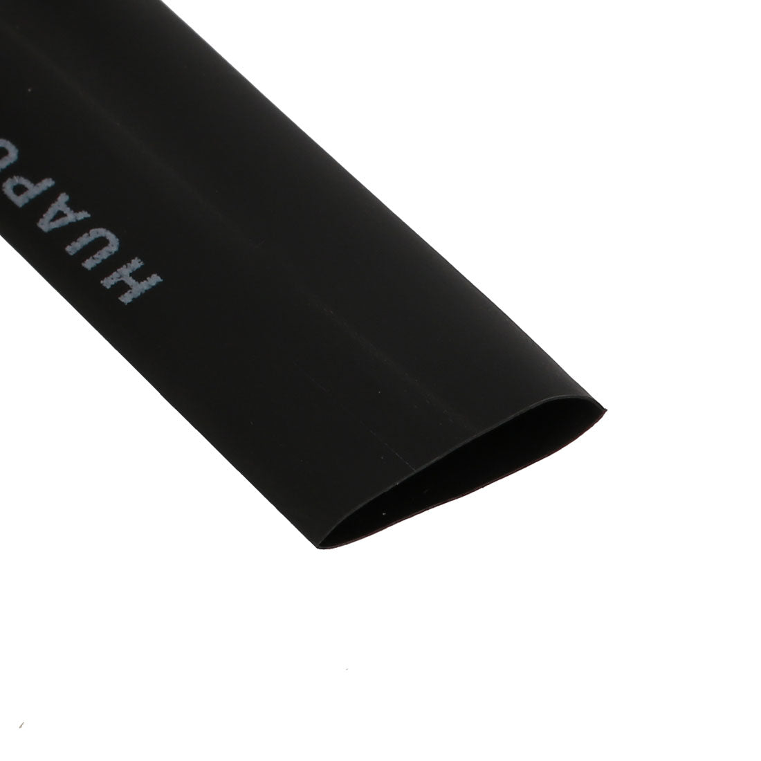 Harfington 10mm Dia 3:1 Ratio Heat Shrink Tube Wire Wrap Cable Sleeve Tubing 3.7m Length Black