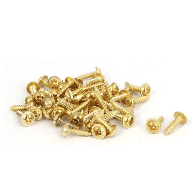 Harfington Uxcell 50mm x 50mm Angle Brackets Corner Braces Flat L Shape Repair Plates 12PCS