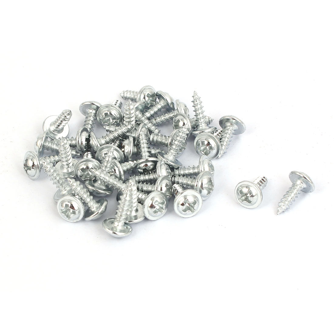 uxcell Uxcell 39mm x 16mm Straight Corner Fixing Brackets Flat Mending Repair Plates 20PCS