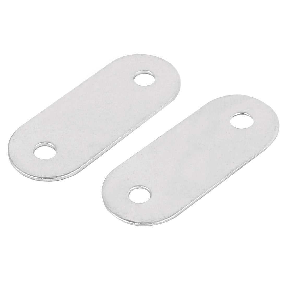uxcell Uxcell 39mm x 16mm Straight Corner Fixing Brackets Flat Mending Repair Plates 20PCS