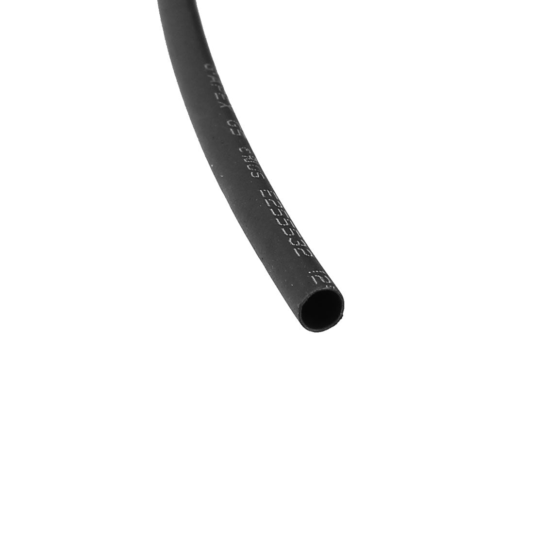 uxcell Uxcell 30m x 0.078" Diameter 2:1 Shrinkage Ratio PE Insulated Heat Shrink Tubing Black