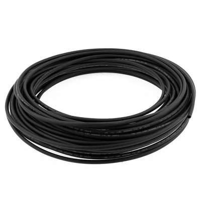 uxcell 30m 5mm Dia Insulated PE Heat Shrink Tubing 2:1 Shrinkage Ratio Waterproof Black