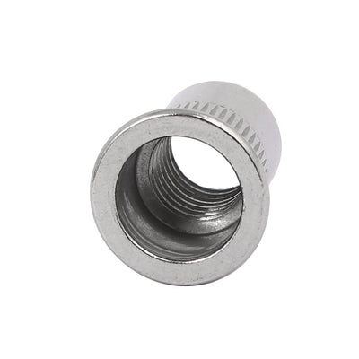 Harfington Uxcell M12 x 1.75mm 304 Stainless Steel Stripe Blind Rivet Nut Insert Nutsert 10PCS