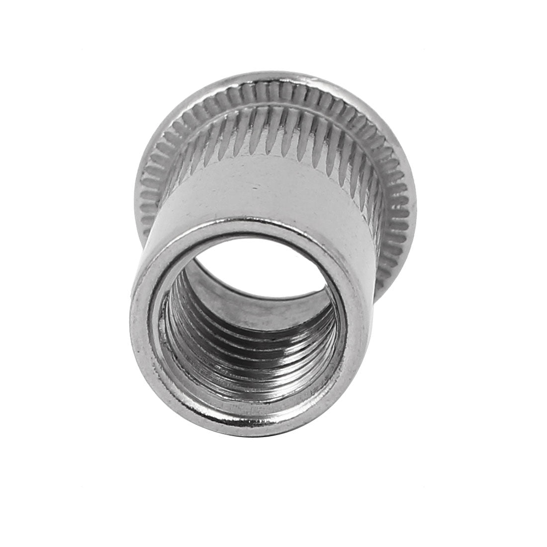 uxcell Uxcell M12 x 1.75mm 304 Stainless Steel Stripe Blind Rivet Nut Insert Nutsert 10PCS