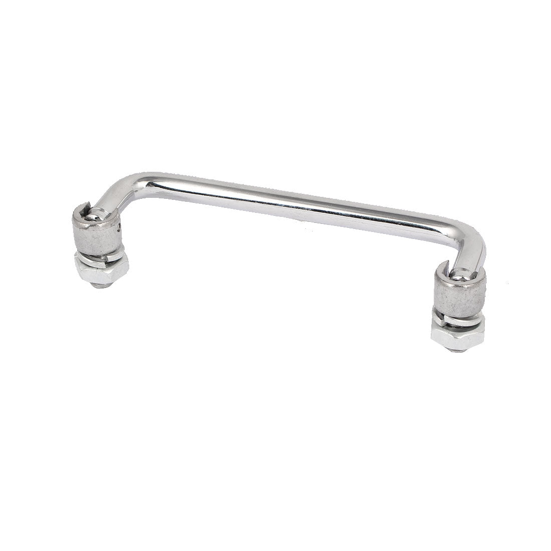uxcell Uxcell Cupboard Metal Foldable Arch Style Pull Handle Silver Tone 140mm Length 1pcs