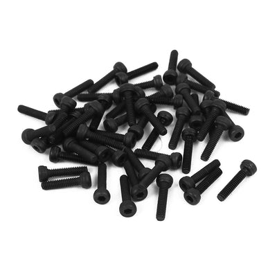 Harfington Alloy Steel Hex Socket Head Knurled Cap Screw Bolt Pcs