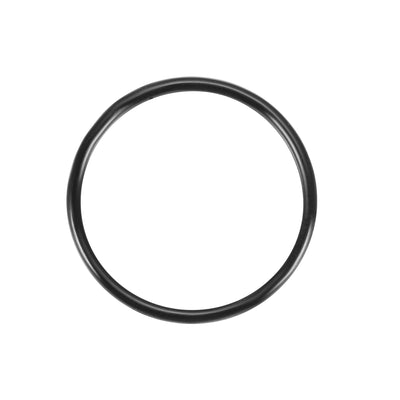 uxcell Uxcell 50 Pcs 25mmx1.5mm Rubber O-rings NBR Heat Resistant Sealing Ring Grommets