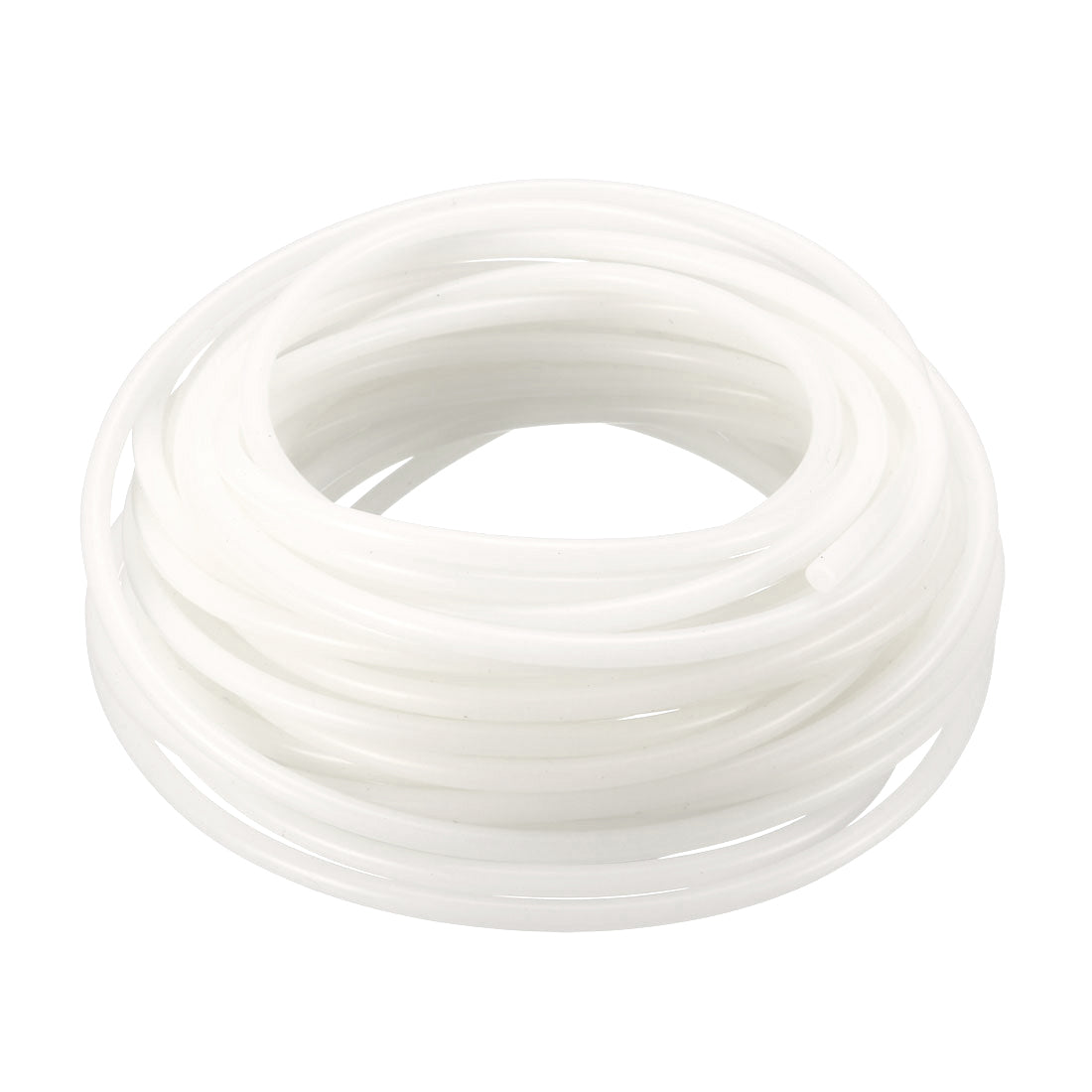 uxcell Uxcell 2mm x 4mm Creamy-white Silicone Tube DIY Hose Pipe 10 Meter Long