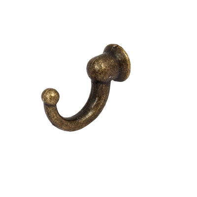uxcell Uxcell Clothes Hat Coat Towel Vintage Style Wall Mounted Metal Single Hanger Hook