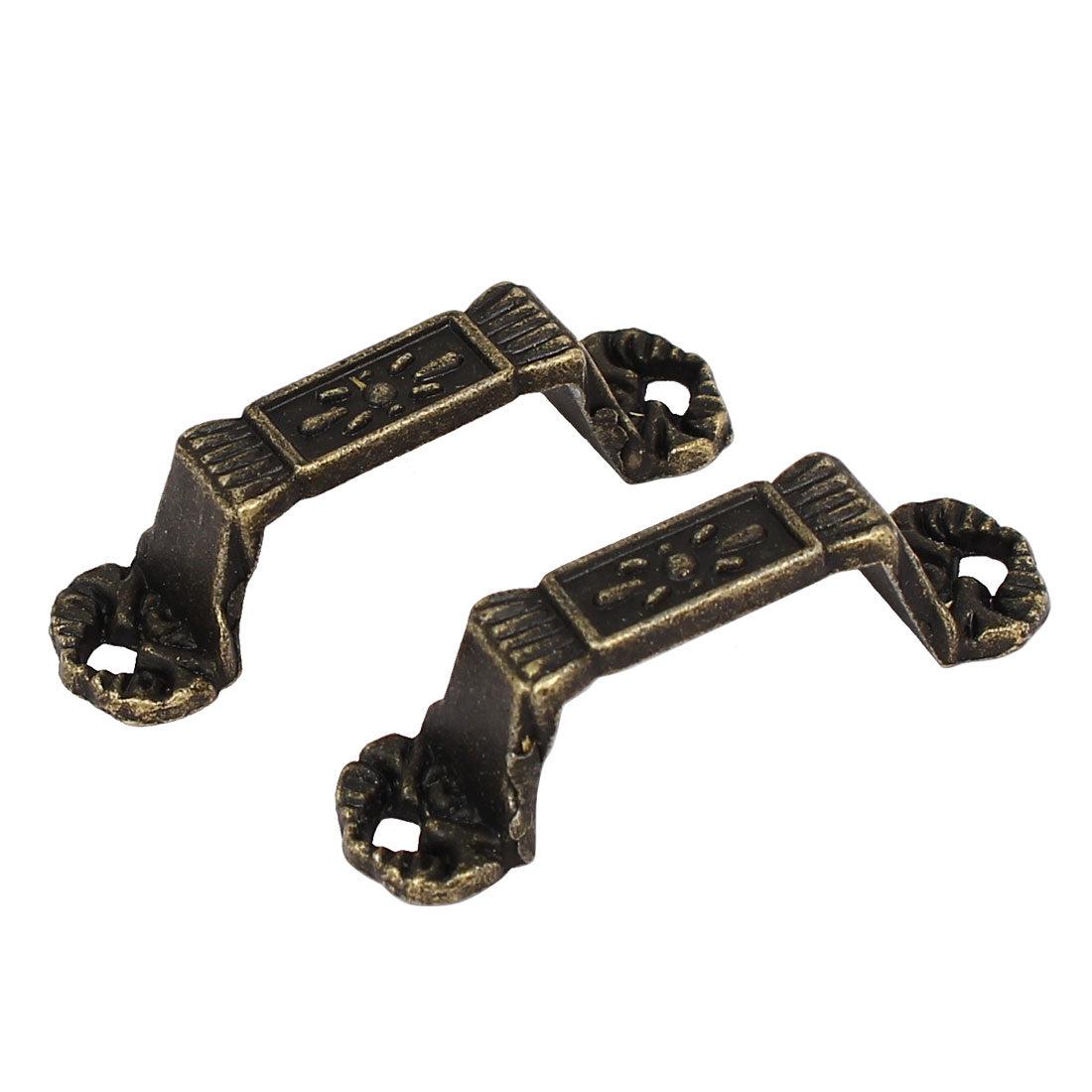 uxcell Uxcell Toolbox Jewelry Box Drawer Dresser Arch Shape Pull Handle Knob 2PCS