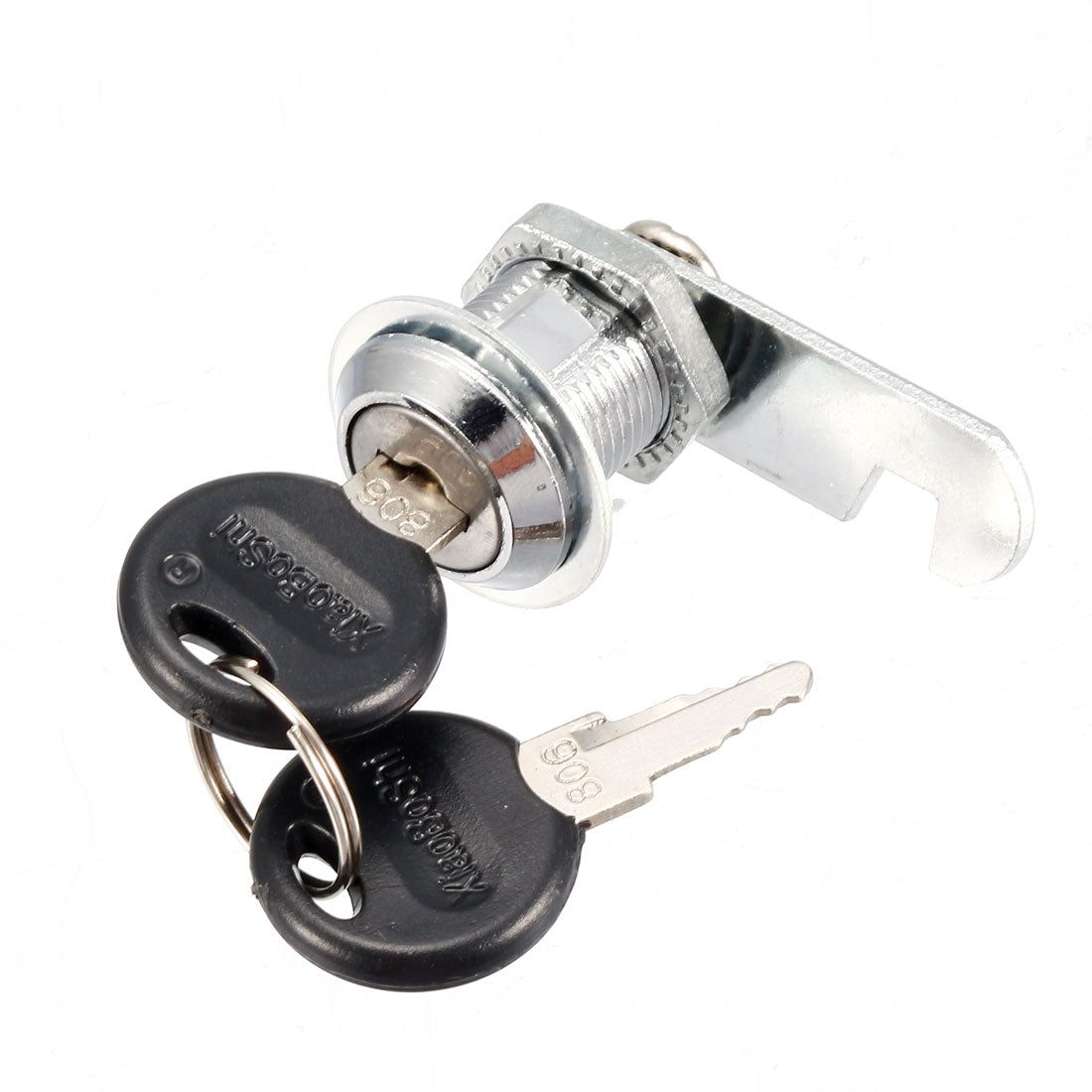 Harfington Drawer Cabinet Door Keyed Alike Cam Lock 19mm x 20mm Thread w 2 Keys