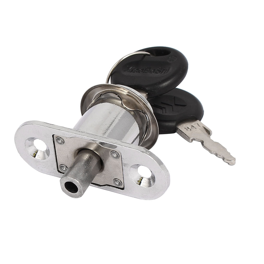 uxcell Uxcell Cabinet Cupboard Sliding Door Keyed Different Security Lock 19mm x 24mm Cylinder