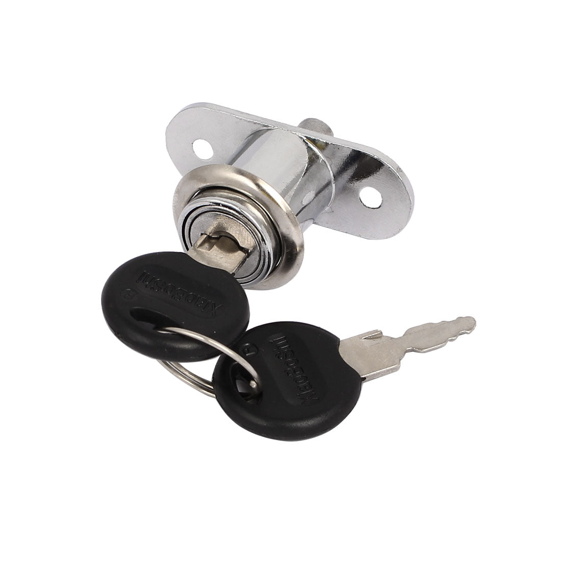 uxcell Uxcell Cabinet Cupboard Sliding Door Keyed Different Security Lock 19mm x 24mm Cylinder