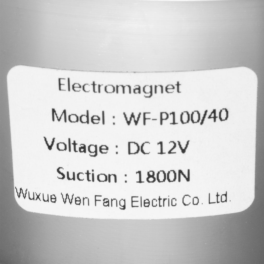 Harfington 12V DC 1800N Electric Lifting Magnet Electromagnet Solenoid Lift Holding