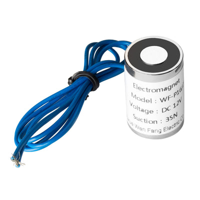 Harfington 12V DC 35N Electric Lifting Magnet Electromagnet Solenoid Lift Holding