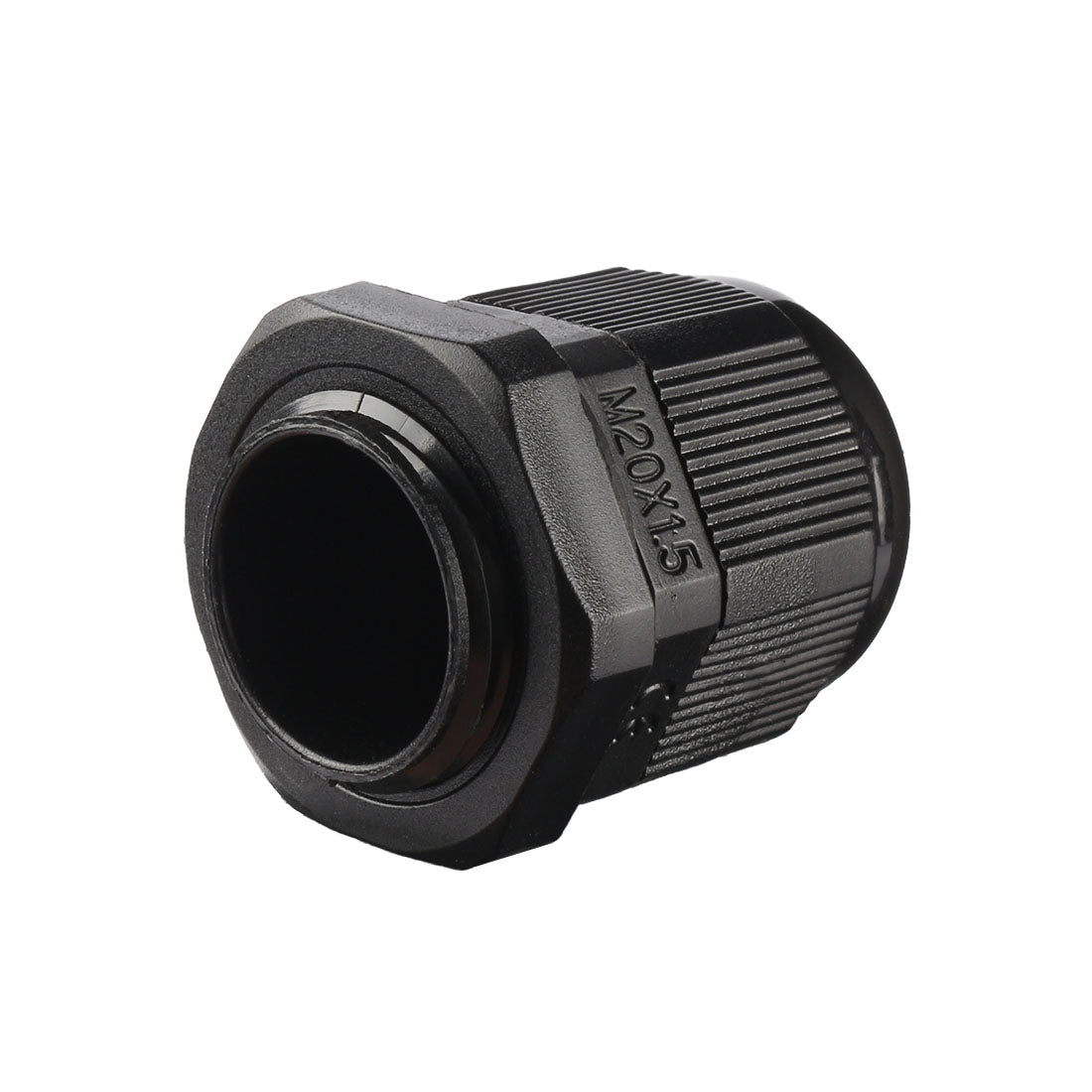 Harfington 10 Pcs M20 Waterproof IP68 Nylon Cable Gland Joint Adjustable Locknut for 6mm-12mm Dia Cable Wire