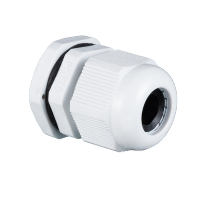 Harfington 10 Pcs PG13.5 Waterproof Nylon Cable Gland Joint Adjustable Connector for 6mm-12mm Dia Cable Wire