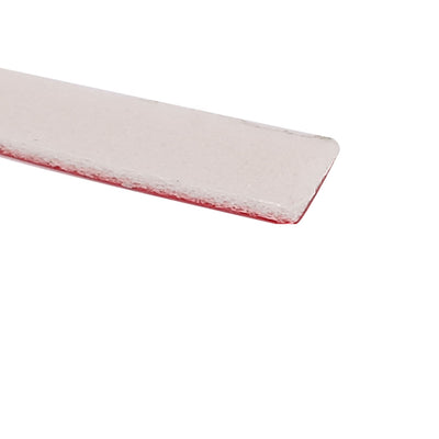 Harfington Uxcell 2pcs 10M Length 1 x 8mm Width White Dual Sided Self Adhesive Sponge Foam Tape for Car