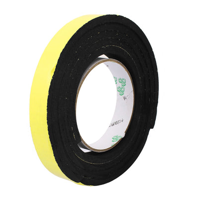 uxcell Uxcell 20mm x 6mm Single Sided Self Adhesive Shockproof Sponge Foam Tape 2M Length