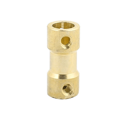 Harfington Brass Shaft Coupling Coupler Motor Transmission Motor Connector for RC Boat Model