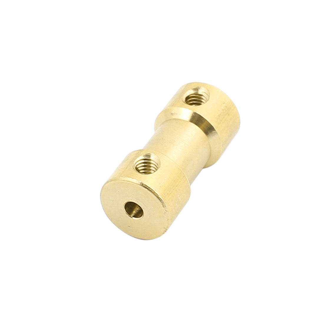 uxcell Uxcell Brass Shaft Coupling Coupler Motor Transmission Motor Connector for RC Boat Model
