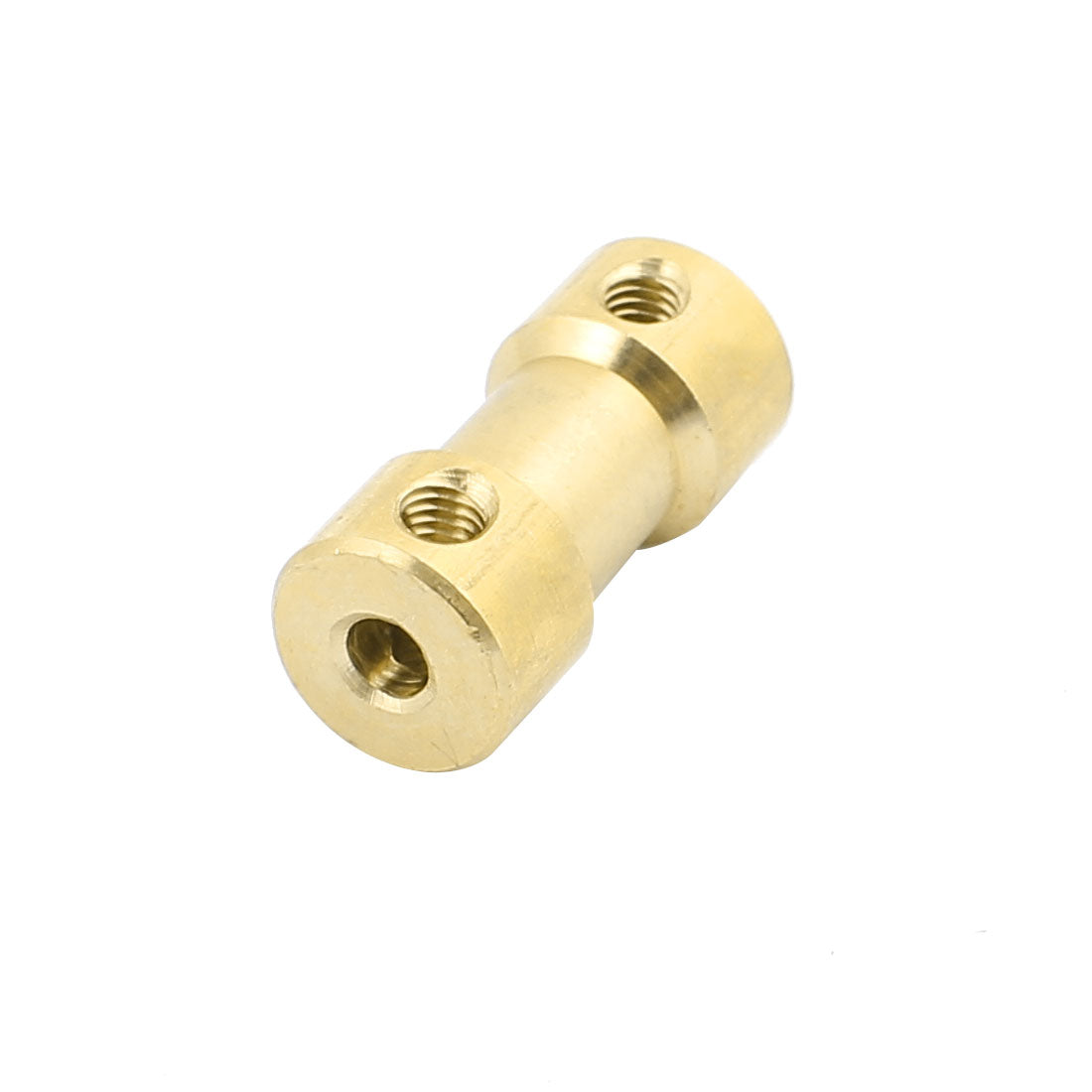 uxcell Uxcell Brass Shaft Coupling Coupler Motor Transmission Motor Connector for RC Boat Model