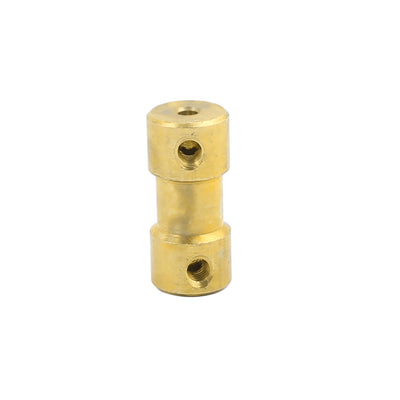 Harfington Brass Shaft Coupling Coupler Motor Transmission Motor Connector for RC Boat Model