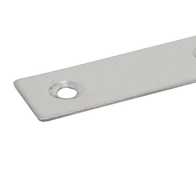 Harfington Uxcell 80mmx80mmx1mm Metal T Shaped Flat Repair Plates Corner Brace Bracket 20pcs