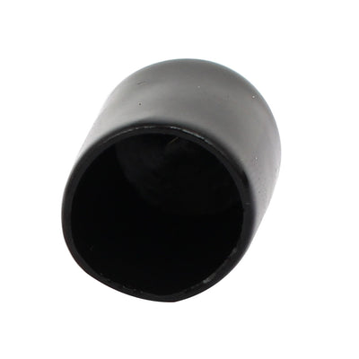 Harfington Uxcell 13mm Inner Dia Rubber Hose End Cap Screw Thread Protector Cover Black 50pcs