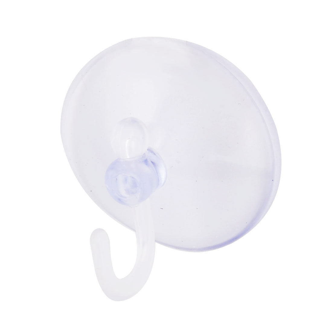 uxcell Uxcell Bathroom Rubber Coat Cloth Towels Caps Holder Wall Hanging Suction Cup Hook 50mm Dia 22pcs