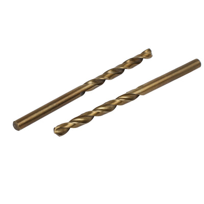 Harfington Round Shank, High-Speed Steel Cobalt Metric Twist Drill Bits Rotary Tool