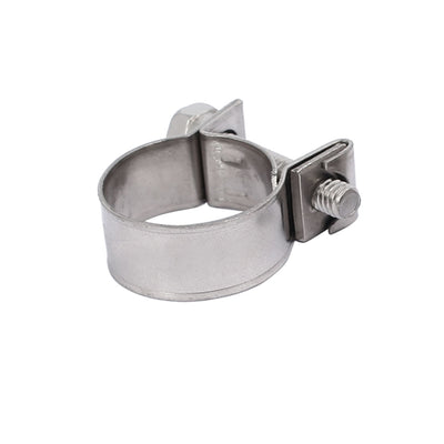 Harfington Uxcell 15mm-17mm 304 Stainless Steel Screw Mounted Adjustable Pipe Hose Clamp