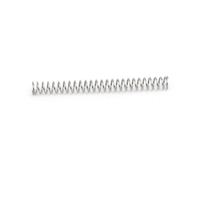 Harfington 0.3mmx3mmx30mm 304 Stainless Steel Compression Springs Silver Tone 10pcs