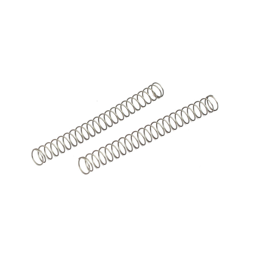 Harfington 0.3mmx4mmx40mm 304 Stainless Steel Compression Springs 10pcs