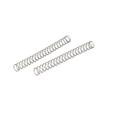 Harfington 0.3mmx4mmx40mm 304 Stainless Steel Compression Springs 10pcs