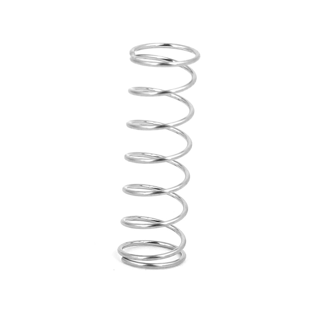 Harfington 0.4mmx5mmx15mm 304 Stainless Steel Compression Springs 10pcs