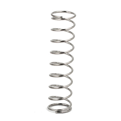 Harfington 0.4mmx5mmx25mm 304 Stainless Steel Compression Springs 10pcs
