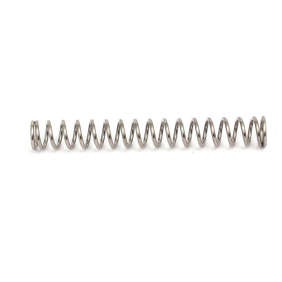 Harfington 0.5mmx4mmx30mm 304 Stainless Steel Compression Springs Silver Tone 10pcs